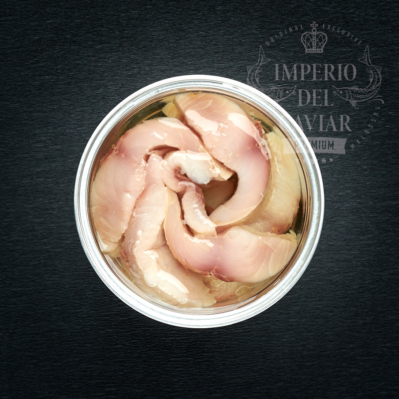 Rodajas de filete de Muksun con aceite y limón (Coregonus muksun) (Congelado)